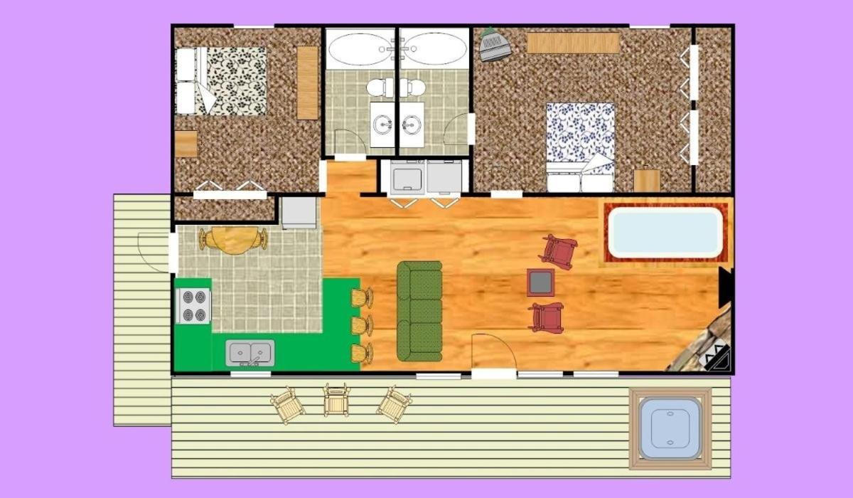 Mountain Dew - 2 Bedrooms, 2 Baths, Sleeps 4 Cabin Gatlinburg Exterior foto